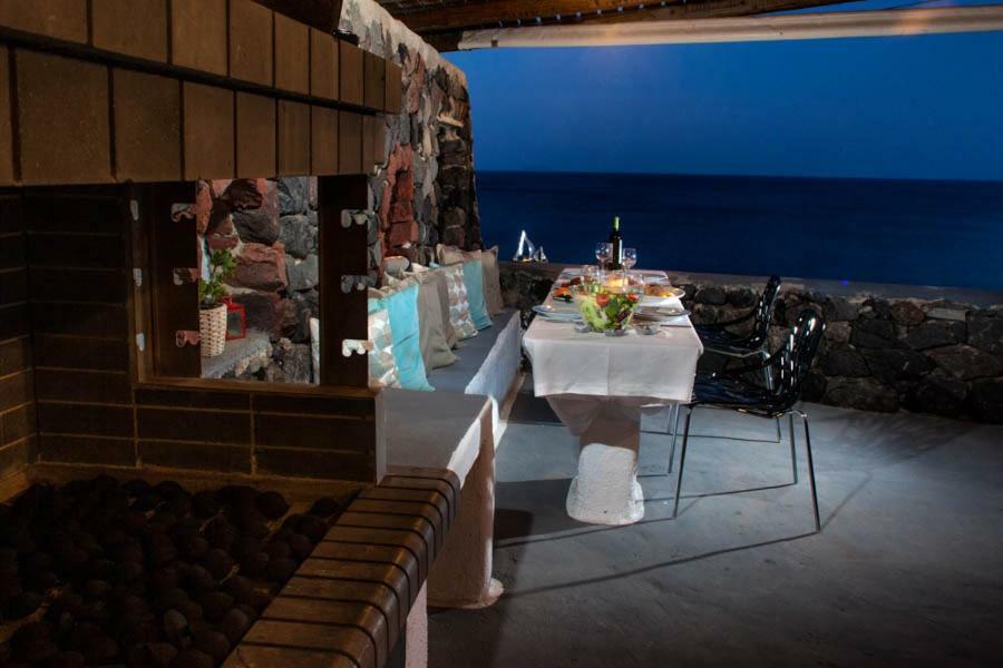 Abelomilos Exclusive Villa Imerovigli  Luaran gambar