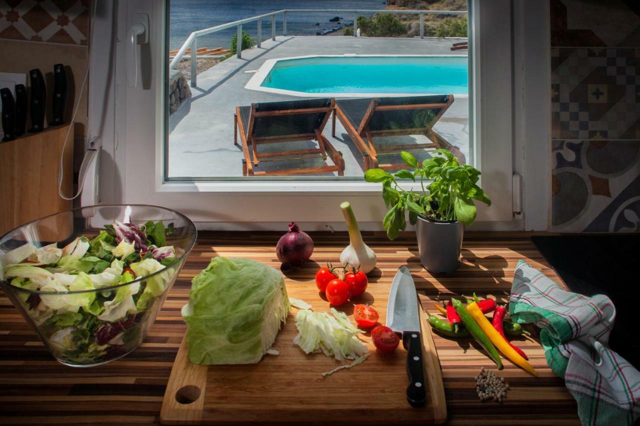 Abelomilos Exclusive Villa Imerovigli  Luaran gambar