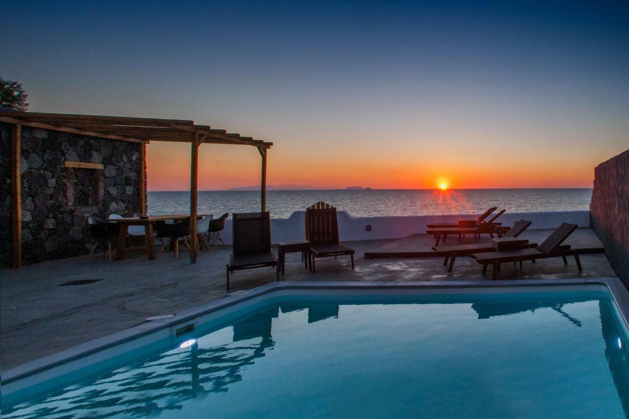 Abelomilos Exclusive Villa Imerovigli  Luaran gambar